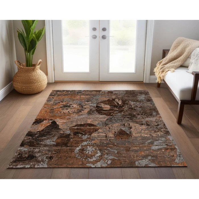 Chantille ACN555 Terracotta 8' x 10' Rug