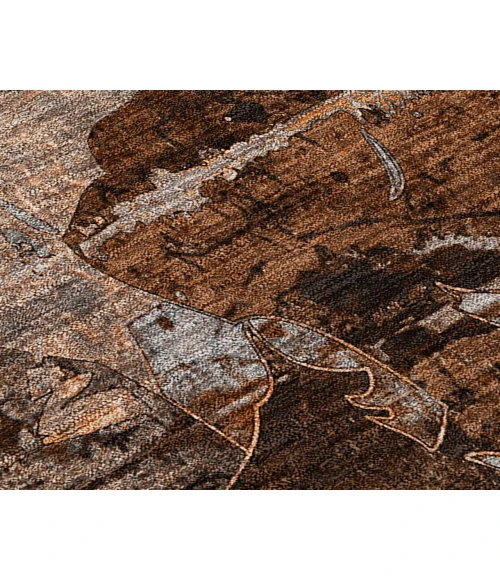 Chantille ACN555 Terracotta 8' x 8' Rug