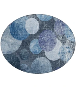 Addison Chantille ACN556 Blue 8 ft. x 8 ft. Round Rug