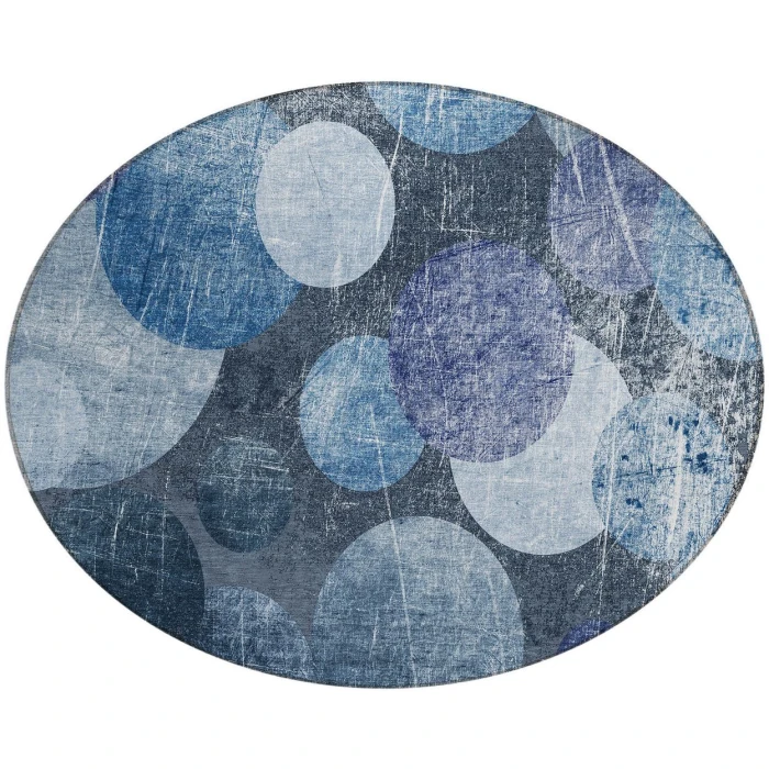 Chantille ACN556 Blue 8' x 8' Rug