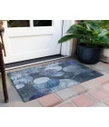 Chantille ACN556 Blue 1'8" x 2'6" Rug
