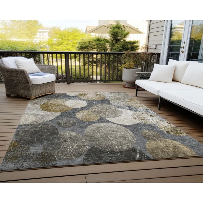 Chantille ACN556 Brown 5' x 7'6" Rug