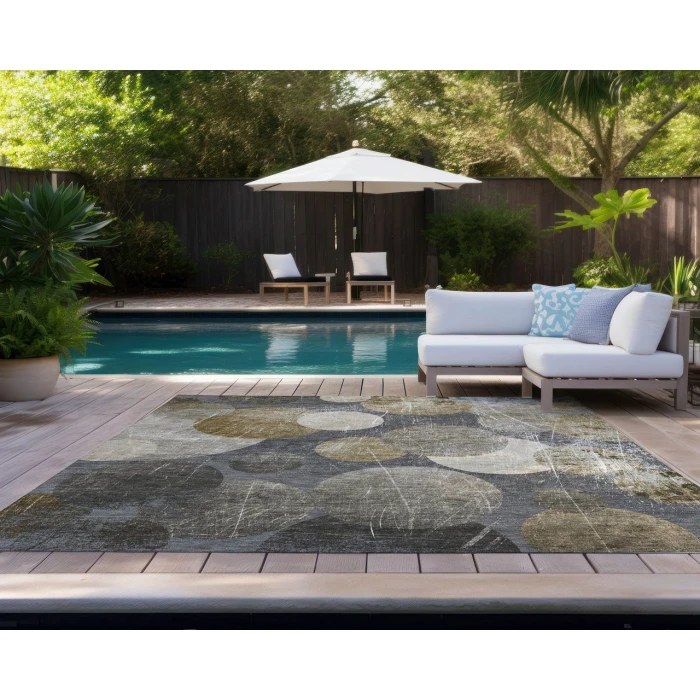 Chantille ACN556 Brown 5' x 7'6" Rug