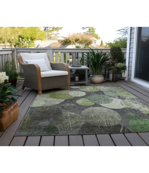 Chantille ACN556 Green 5' x 7'6" Rug