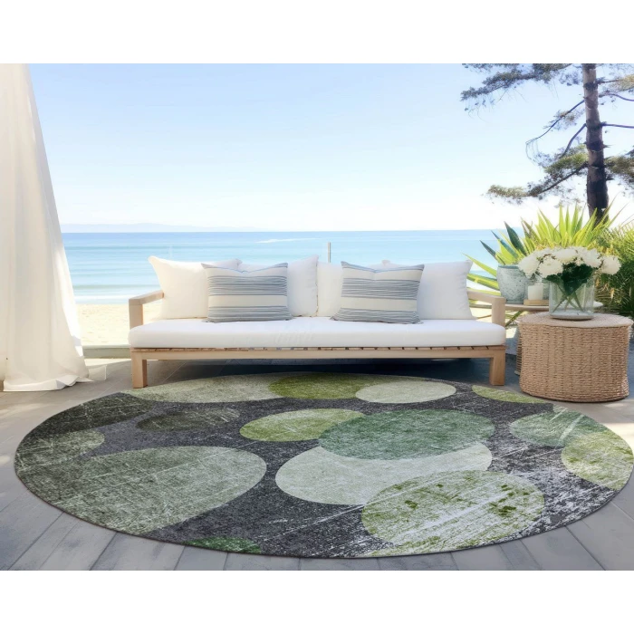 Chantille ACN556 Green 8' x 8' Rug