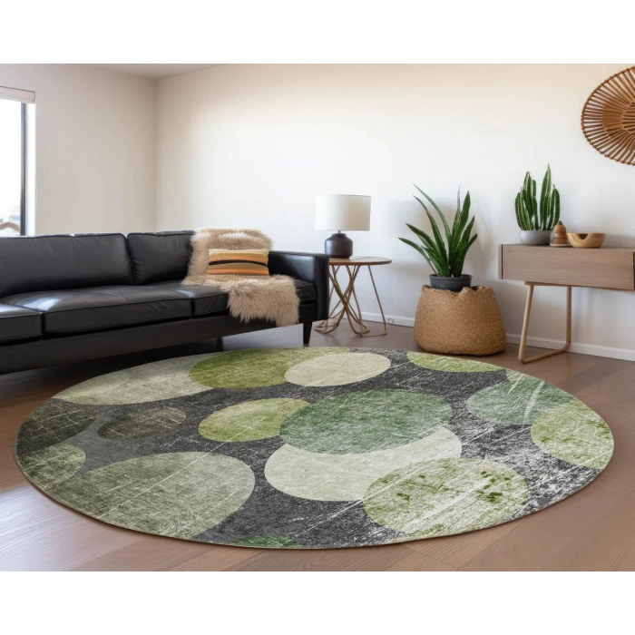 Chantille ACN556 Green 8' x 8' Rug