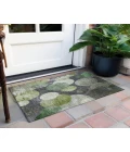 Chantille ACN556 Green 1'8" x 2'6" Rug
