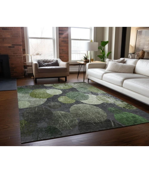 Chantille ACN556 Green 5' x 7'6" Rug