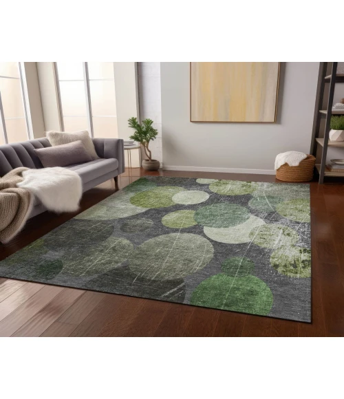 Chantille ACN556 Green 5' x 7'6" Rug