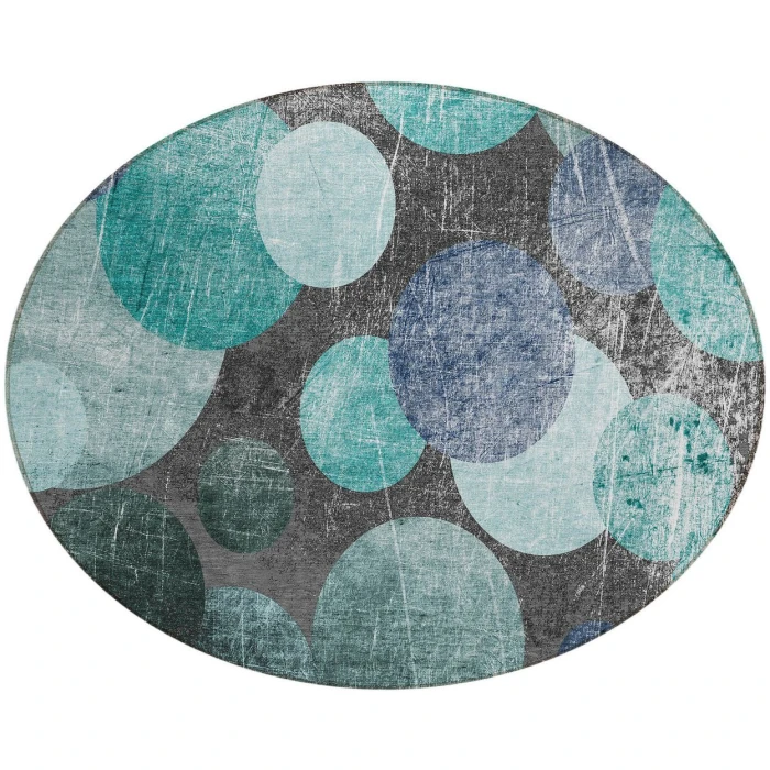 Chantille ACN556 Teal 8' x 8' Rug
