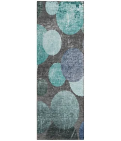 Addison Chantille ACN556 Teal 2 ft. 3 in. x 7 ft. 6 in. Runner Rug