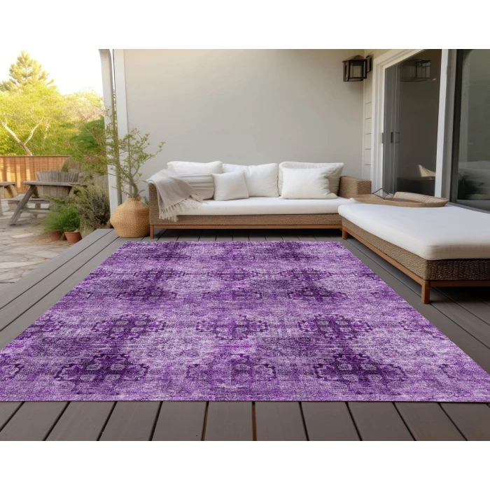 Chantille ACN557 Eggplant 5' x 7'6" Rug