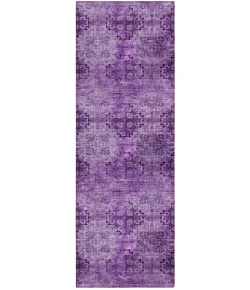Addison Chantille ACN557 Eggplant 2 ft. 3 in. x 7 ft. 6 in. Runner Rug