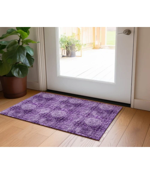 Chantille ACN557 Eggplant 1'8" x 2'6" Rug