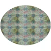 Addison Chantille ACN557 Green 8 ft. x 8 ft. Round Rug