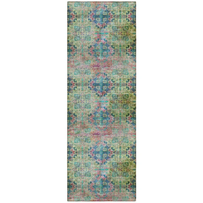 Chantille ACN557 Green 2'3" x 7'6" Rug