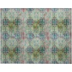 Addison Chantille ACN557 Green 1 ft. 8 in. x 2 ft. 6 in. Rectangle Rug
