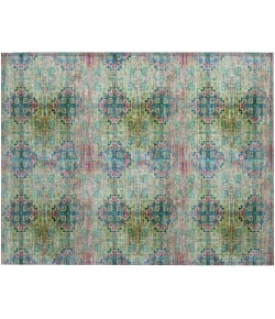 Addison Chantille ACN557 Green 1 ft. 8 in. x 2 ft. 6 in. Rectangle Rug