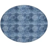 Addison Chantille ACN557 Navy 8 ft. x 8 ft. Round Rug