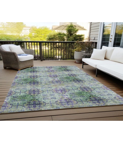 Chantille ACN557 Purple 3' x 5' Rug