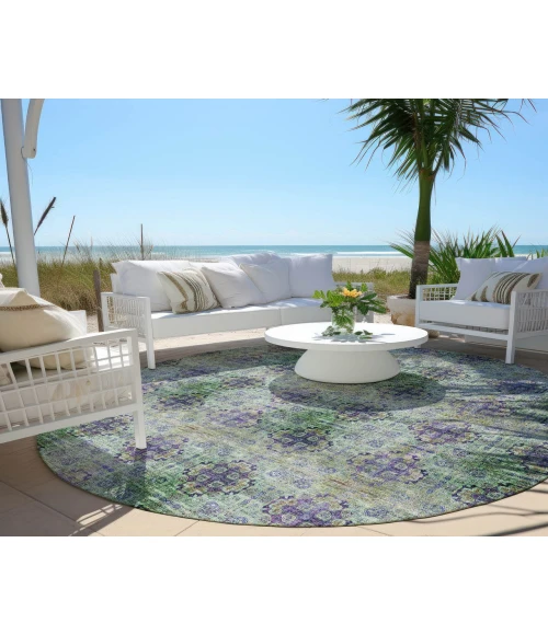 Chantille ACN557 Purple 8' x 8' Rug