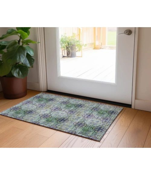 Chantille ACN557 Purple 1'8" x 2'6" Rug