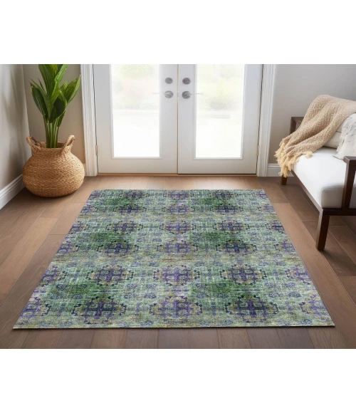 Chantille ACN557 Purple 3' x 5' Rug