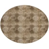 Addison Chantille ACN557 Taupe 8 ft. x 8 ft. Round Rug