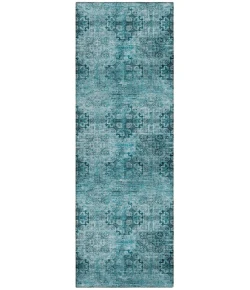 Addison Chantille ACN557 Teal 2 ft. 3 in. x 7 ft. 6 in. Runner Rug