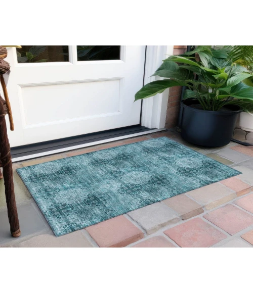 Chantille ACN557 Teal 1'8" x 2'6" Rug
