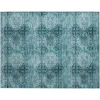 Addison Chantille ACN557 Teal 1 ft. 8 in. x 2 ft. 6 in. Rectangle Rug