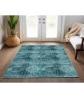 Chantille ACN557 Teal 10' x 14' Rug