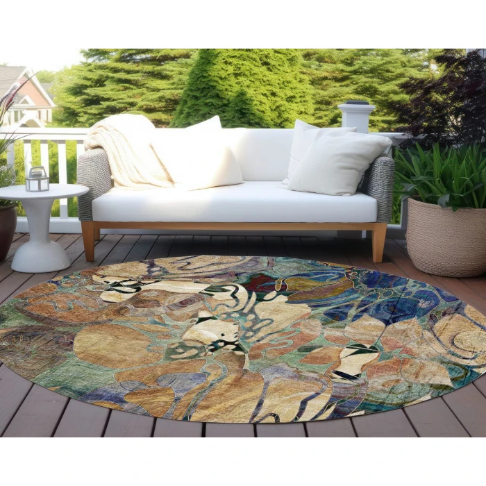 Chantille ACN558 Beige 8' x 8' Rug