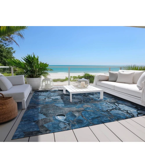 Chantille ACN558 Blue 5' x 7'6" Rug