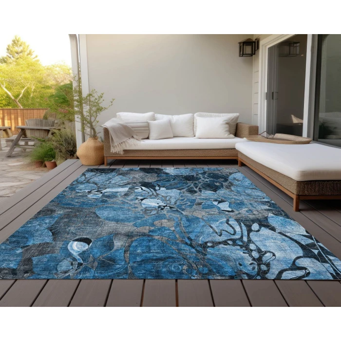 Chantille ACN558 Blue 9' x 12' Rug