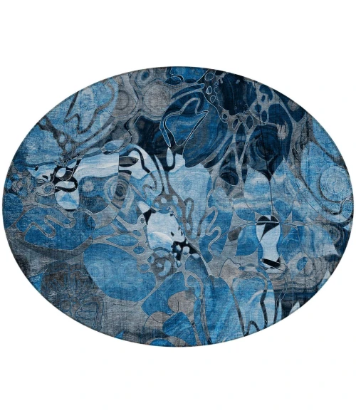 Chantille ACN558 Blue 8' x 8' Rug