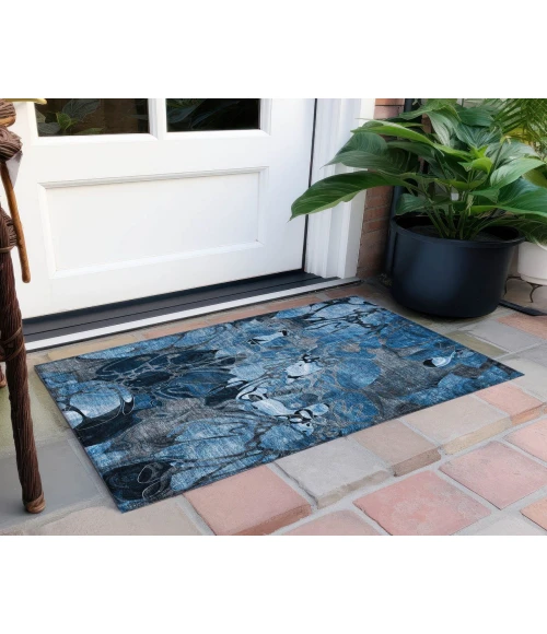 Chantille ACN558 Blue 1'8" x 2'6" Rug