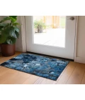 Chantille ACN558 Blue 1'8" x 2'6" Rug
