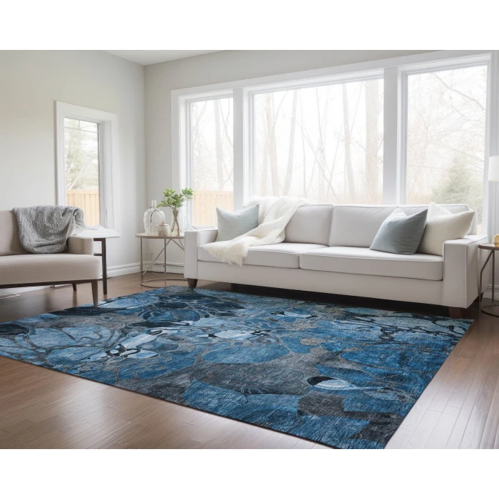 Chantille ACN558 Blue 9' x 12' Rug