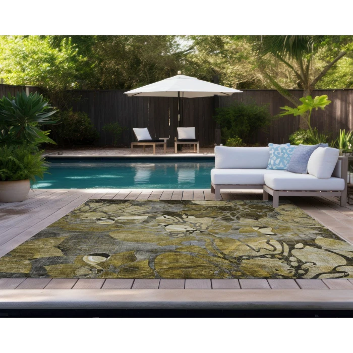 Chantille ACN558 Brown 9' x 12' Rug