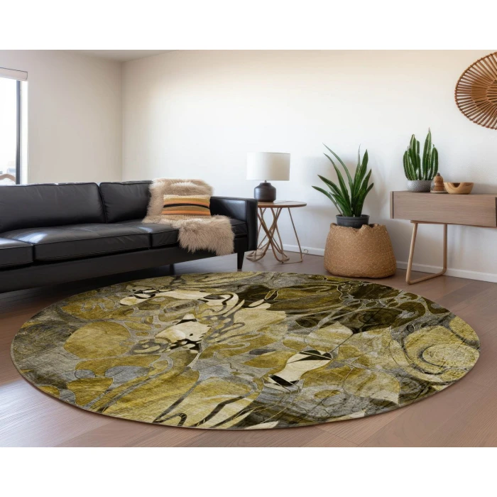 Chantille ACN558 Brown 8' x 8' Rug