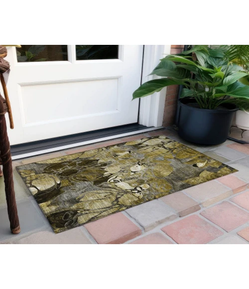 Chantille ACN558 Brown 1'8" x 2'6" Rug