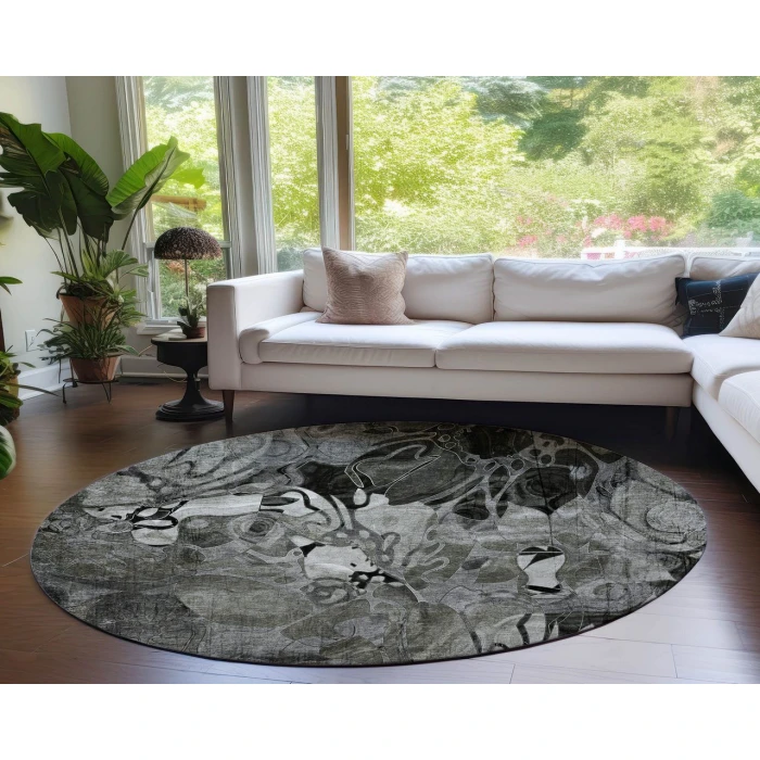 Chantille ACN558 Gray 8' x 8' Rug
