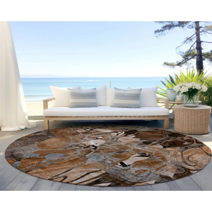 Chantille ACN558 Paprika 8' x 8' Rug