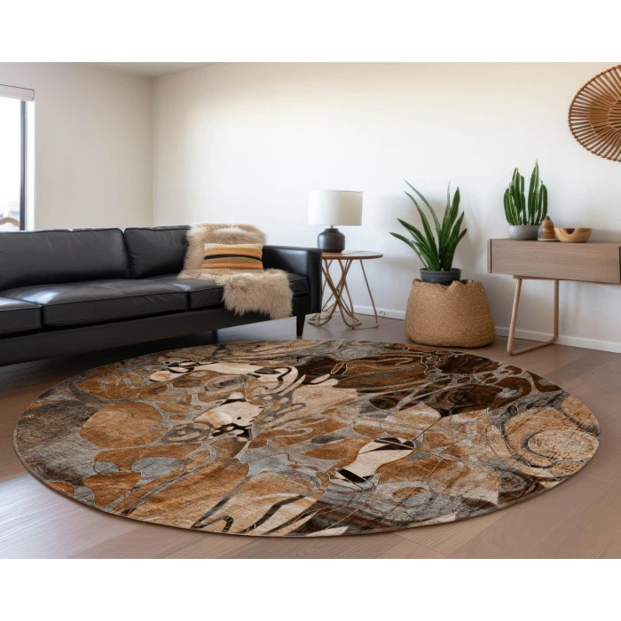 Chantille ACN558 Paprika 8' x 8' Rug