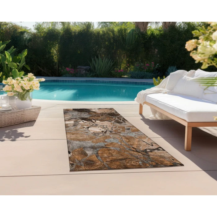 Chantille ACN558 Paprika 2'3" x 7'6" Rug