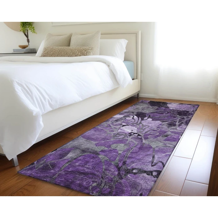 Chantille ACN558 Purple 2'3" x 7'6" Rug