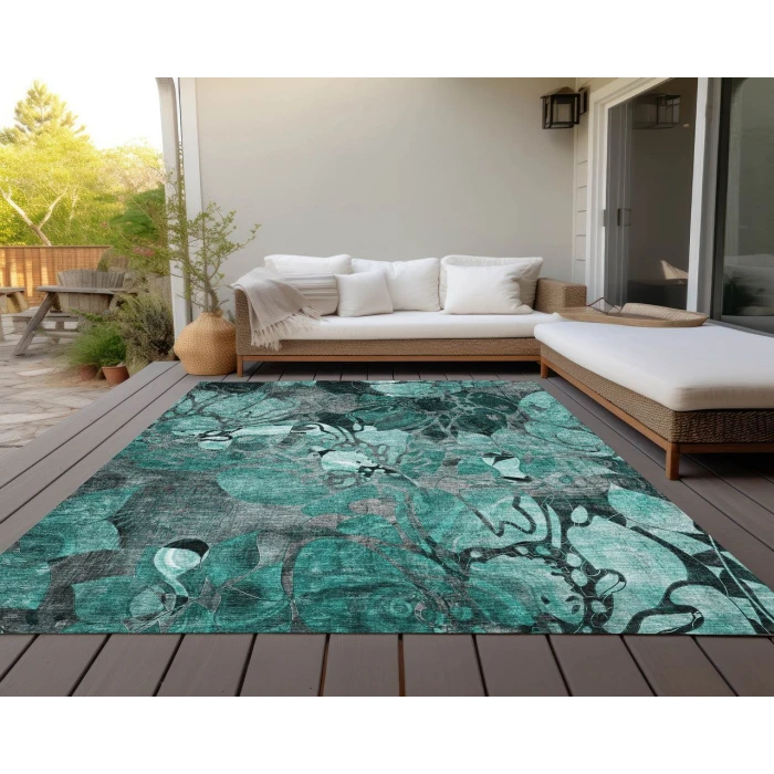 Chantille ACN558 Teal 8' x 10' Rug