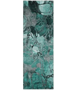 Addison Chantille ACN558 Teal 2 ft. 3 in. x 7 ft. 6 in. Runner Rug