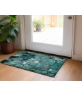 Chantille ACN558 Teal 1'8" x 2'6" Rug